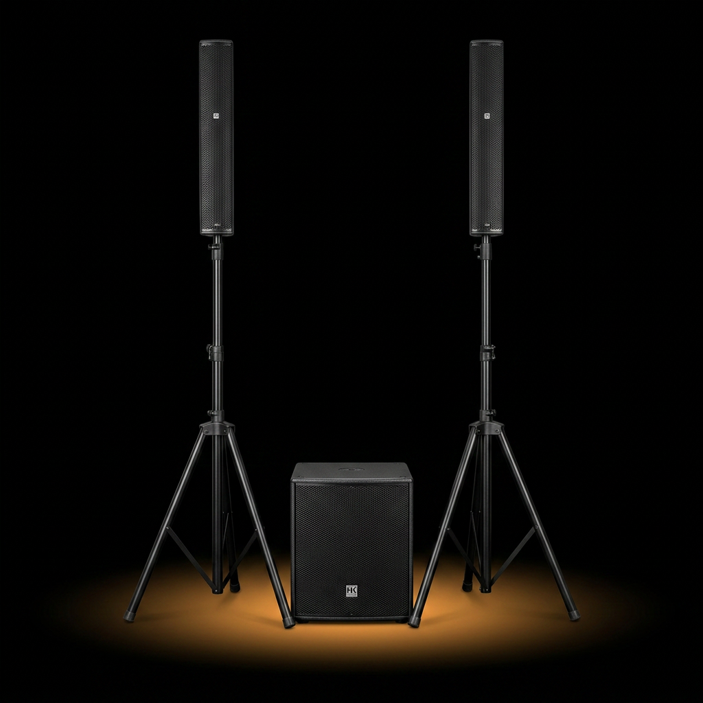 מערכת 2.1 ניידת לקריוקי ולמסיבות • 2000W — PARTY 125