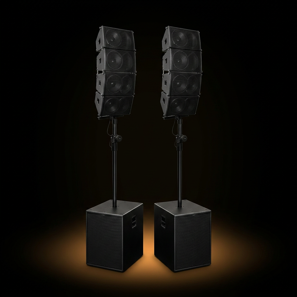 מערכת ה-Line Array הגדולה • 3000W+ — LINE 18 MAX